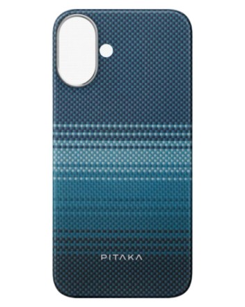  Накладка для i-Phone 16 6.1&quot; Pitaka Tactile Woven case (Moonrise)
