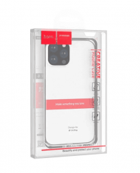 Накладка для i-Phone 14 Hoco Light силикон тонкий прозрачный