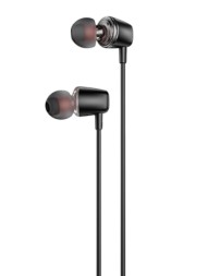 Наушники с микрофоном Hoco M107 1.2м черные