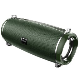 Bluetooth колонка Hoco HC2 BT5.0/2400mAh/6ч/10Вт/TF/FM/USB/AUX зеленая