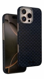 Накладка для i-Phone 16 Pro Max Keephone Kevlar Paris MagSnap синий