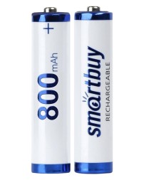 Аккумулятор NiMh Smartbuy AAA/2BL 800 mAh (24/240) (SBBR-3A02BL800)