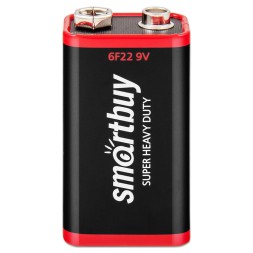 Батарейка солевая крона Smartbuy 6F22/1B (12/240) SBBZ-9V01B