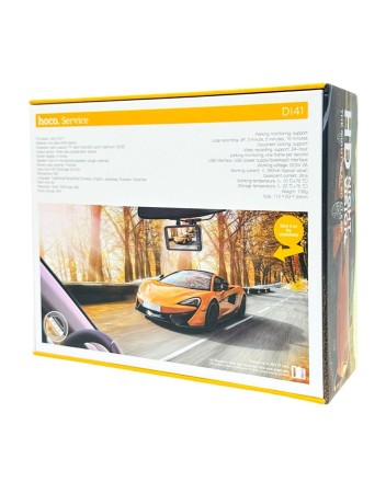  Автомобильный видеорегистратор Hoco DI41 черный