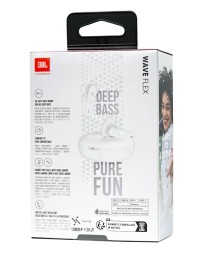 Беспроводные наушники TWS JBL Wave Flex белые