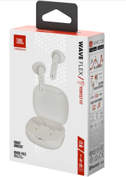 Беспроводные наушники TWS JBL Wave Flex белые