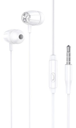  Наушники с микрофоном Hoco M88 1.2м белые