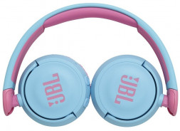 Стереонаушники Bluetooth Полноразмерные JBL JR 310 BT синий/оранжевый оголовье