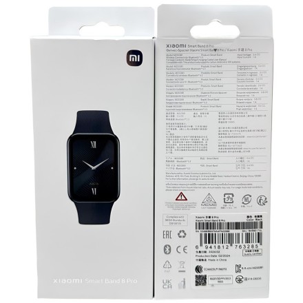  Фитнес-браслет Xiaomi Smart Band 8 Pro Global черный