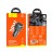  Автомобильное заряд. устр. Hoco NZ14A 1USB/1C 38W черный