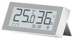 Метеостанция-часы с датчиком температуры и влажности Miaomiaoce MHO-C303 белая