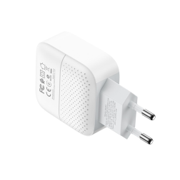 Сетевое зар. устр. Borofone BA46A 1USB/1C PD3.0/QC3.0 3A 18W белое