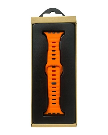  Сменный браслет Evelatus для Apple Watch 42-44-45-49mm оранжевый