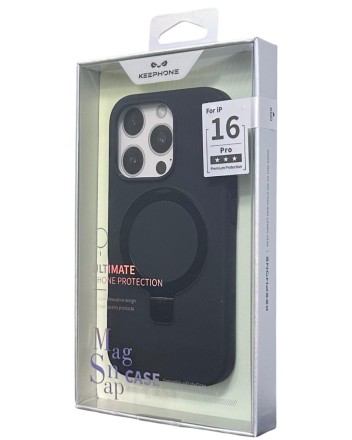  Накладка для i-Phone 16 Pro Keephone MagSnap черный