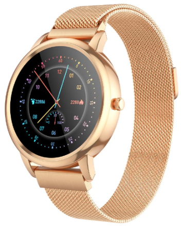  Смарт-часы Hoco Y8 Smart Watch 1.28&quot;/240х240/220mAh/72ч/BT5.0 золотые