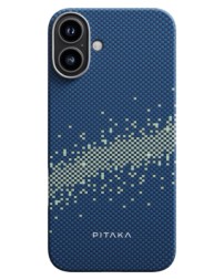 Накладка для i-Phone 16 6.1&quot; Pitaka StarPeak Tactile Woven case (Milky way galaxy)