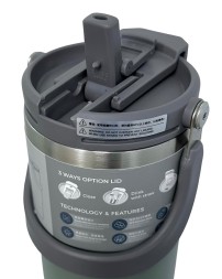 Термос Tyeso TS-8830 1200ML зеленый