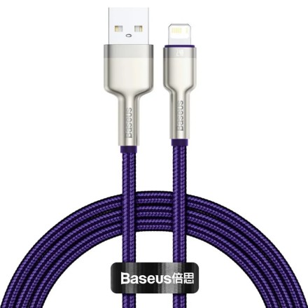  Baseus Cafule Series Metal Data Cable USB to IP 2.4A 2m Purple
