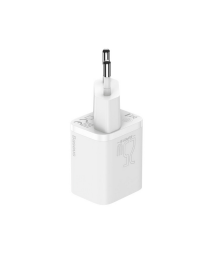 Сетевое зар. устр. Baseus Super Si Quick Charger 1C 25W 1м EU TZCCSUP-L02 белое