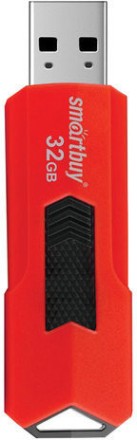  3.0 USB флеш накопитель Smartbuy 32GB STREAM Red (SB32GBST-R3)