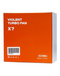 Портативный турбовентилятор X7 тёмно-серый