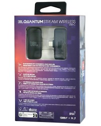 Микрофон беспроводной JBL Quantum Stream Wireless USB-C 24h/100м черный