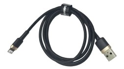 Usb Кабель-зарядка Lightning Baseus Cafule 1м (CALKLF-BV1) черно-золотистый