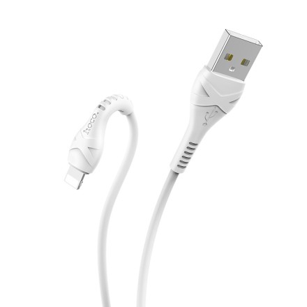  Usb Кабель-зарядка Lightning Hoco X37 1м 2.4A белый