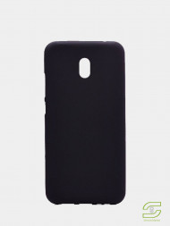 Чехол-накладка для Xiaomi Redmi 8A силикон матовый чёрный