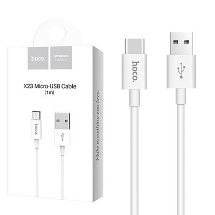  Usb Кабель-зарядка Micro Hoco X23 1м белый