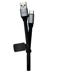 Usb Кабель-зарядка TYPE-C Baseus Simple HW Quick Charge 23см (CATMBJ-BG1) серо-черный