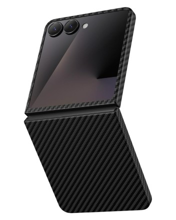  Накладка для Samsung Galaxy Z Flip 7 Keephone Kevlar Diago MagSnap чёрный