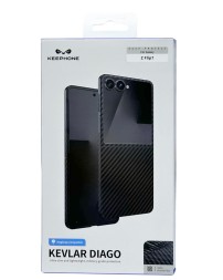 Накладка для Samsung Galaxy Z Flip 7 Keephone Kevlar Diago MagSnap чёрный
