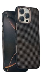 Накладка для i-Phone 16 Pro Max Keephone Kevlar Norra MagSnap коричневый