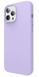 Чехол-накладка  iPhone 13 Pro Max Silicone icase  №41 небесно-фиолетовая