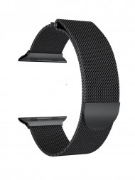 Сменный браслет для Apple Watch 38-40mm Milano №02 чёрный