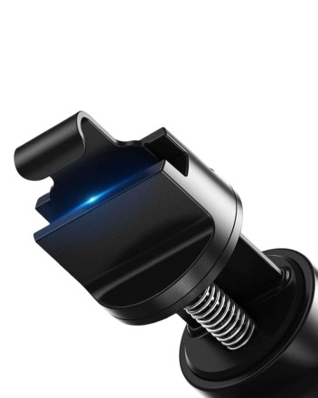  Держатель c беспроводной зарядкой Baseus Rock-solid Electric Holder (WXHW01-0S) серебристый