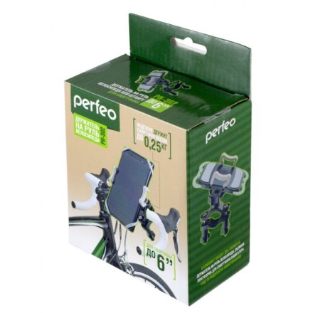  Держатель для мото/вело Perfeo PH-302 черный