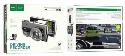  Автомобильный видеорегистратор Hoco DI42 черный