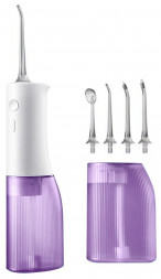 Электрический ирригатор для полости рта Soocas W3 Pro (4 насадки) пурпурный