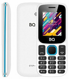 Мобильный телефон BQ Step+ (BQ-1848) бело-синий