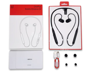  Беспроводные наушники OnePlus Bullets Wireless Z2 BT5.2/4ч черные