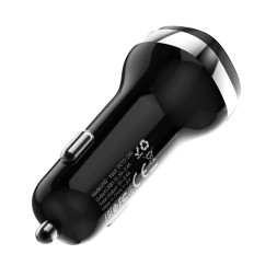 Автомобильное заряд. устр. Hoco Z40 2USB 2.4A черное