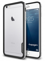 Бампер Spigen для i-Phone 6 Plus &quot; Neo Hybrid Ex Metal Series SGP11191 серебристый