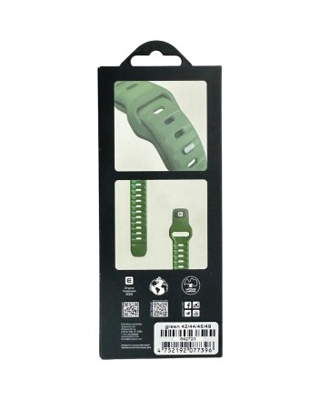  Сменный браслет Evelatus для Apple Watch 42-44-45-49mm зелёный