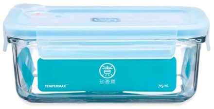  Контейнер для еды Xiaomi Anti-Drop Glass Crisper 715 мл прозрачный