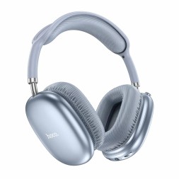 Стереонаушники Bluetooth полноразмерные Hoco W35 Max V5.3/45ч голубой