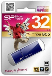 3.2 USB флеш накопитель Silicon Power 32GB Blaze B05 Deep Blue