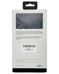 Накладка для i-Phone 16 6.1&quot; Pitaka Ultra Slim case черно-серая