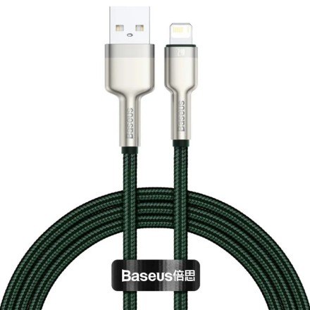  Baseus Cafule Series Metal Data Cable USB to IP 2.4A 2m Green
